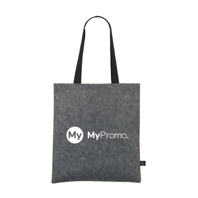 Tragetasche | rPET Filz & Baumwollgriffe | 75% recycelte Materialien | Nachhaltig