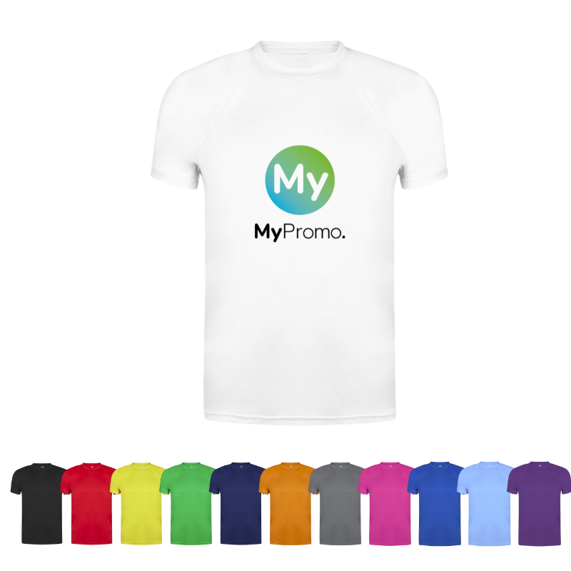 Sportshirt für Kinder | Polyester 135 g/m² | Sublimation nur für weißes Shirt