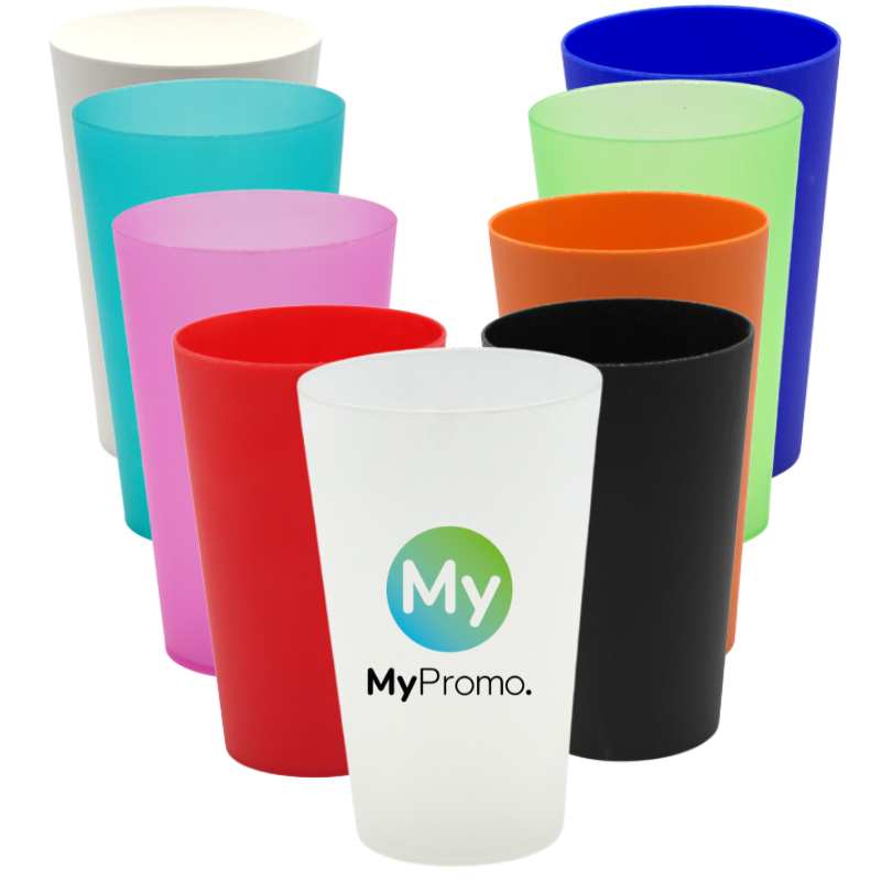 gepersonaliseerde plastic beker