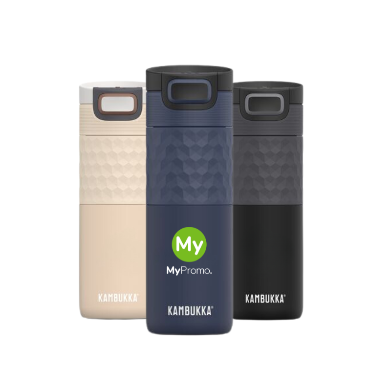 Kambukka Etna Grip Thermosbecher | Edelstahl | 500 ml | Hält bis zu 9 Stunden warm