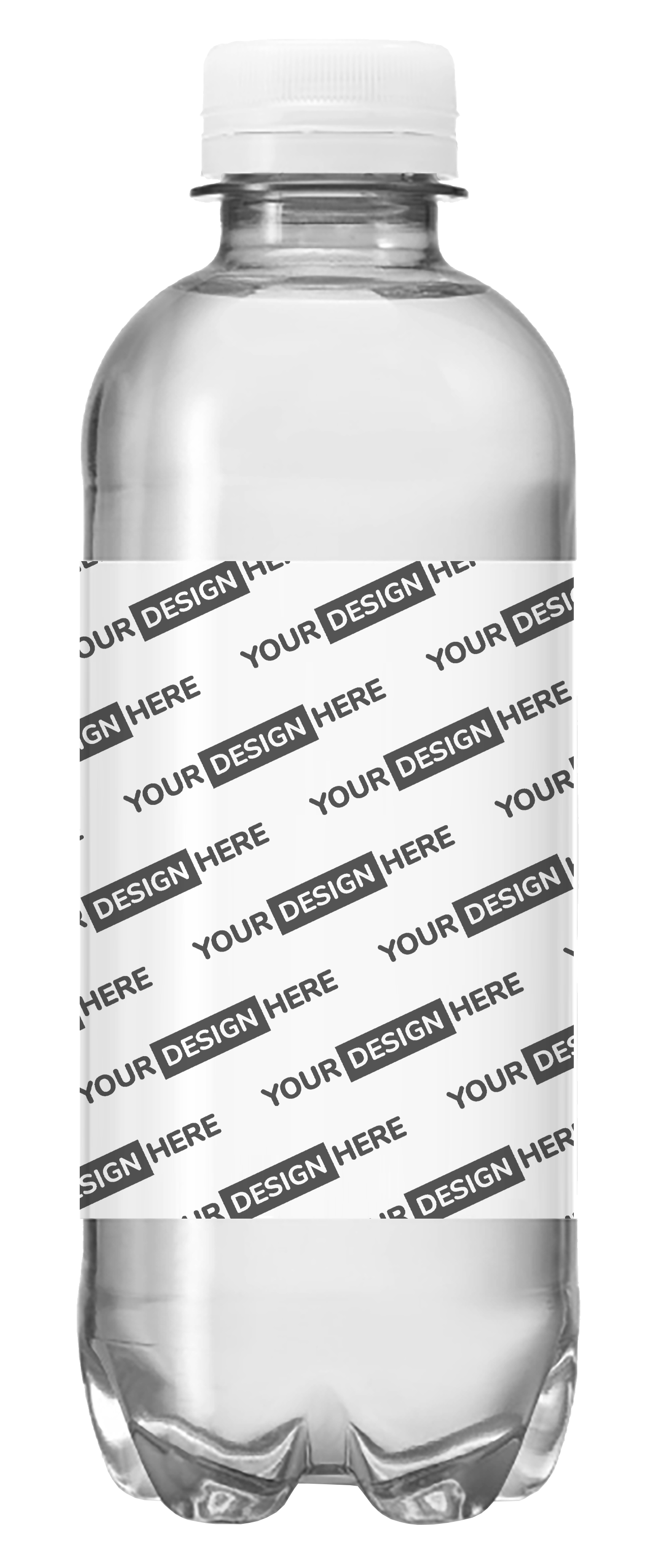 Small mineral water bottle | rPET | 330 ml | Many colours