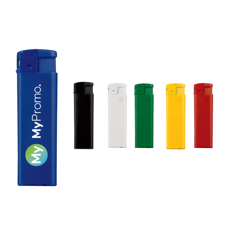 Aansteker | Gekleurde kap | Elektronisch | Vlamregelaar