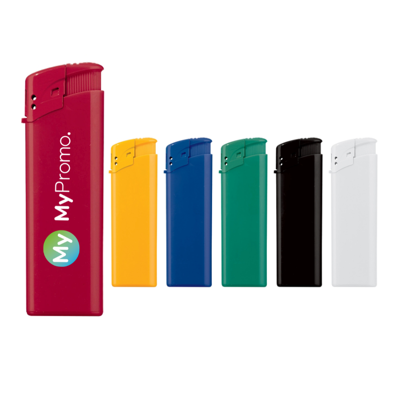 Elektronische klikaansteker | Gekleurde kap | Elektronisch | Vlamregelaar