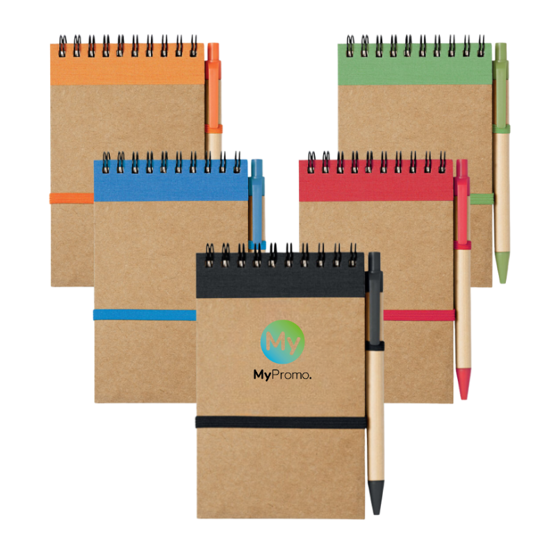 A6 notitieboek | 140 blanco pagina's | Gerecycled papier