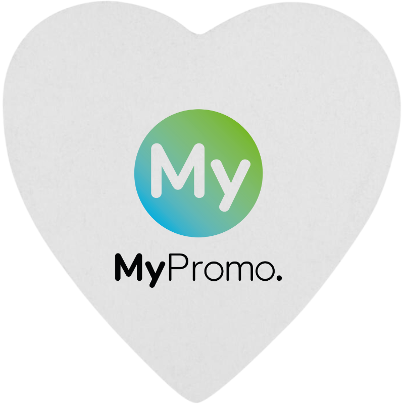 Herzförmige Haftnotizen | Papier 80 g/m² | 50 Blätter | Vollfarbdruck