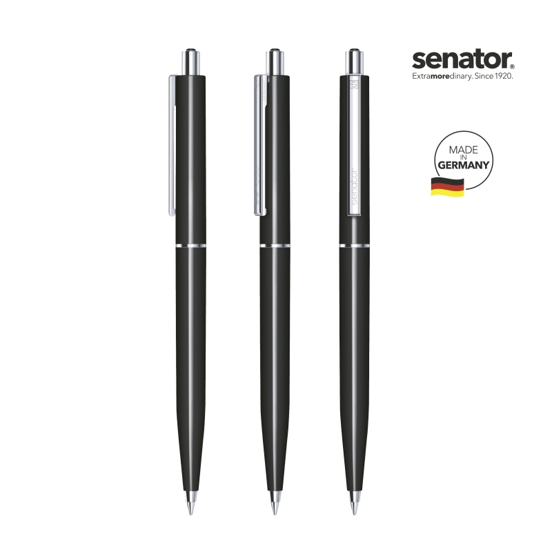 Senator pen | Metaal | Klassiek | Gepolijste punt | Gemaakt in Duitsland | zwart Senator pen | Metaal | Klassiek | Gepolijste punt | Gemaakt in Duitsland | zwart