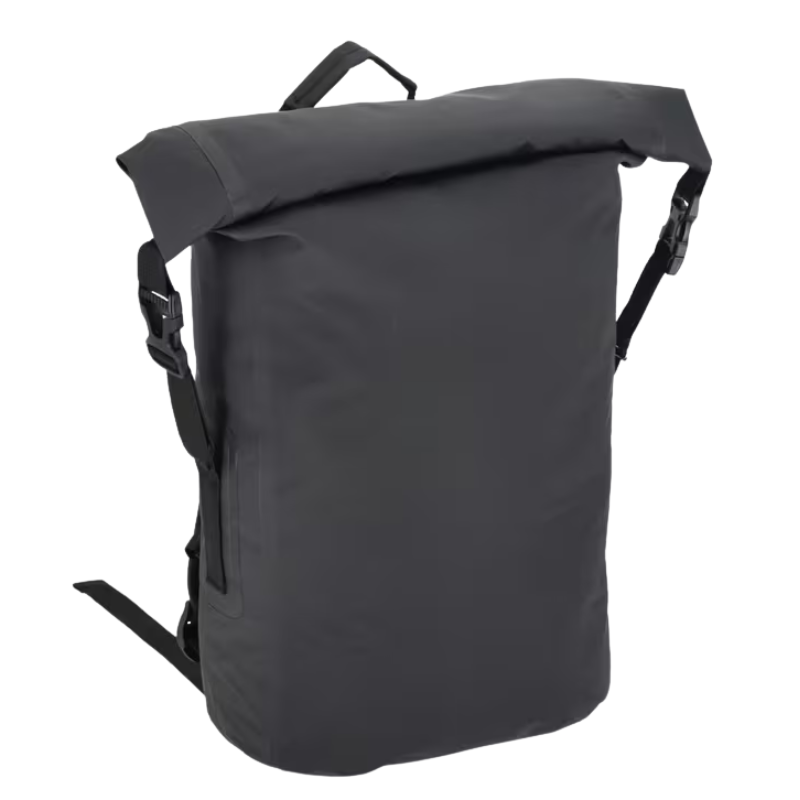 Rolltop rugzak | PVC | 25L | Ruim | Zwart Rolltop rugzak | PVC | 25L | Ruim | Zwart