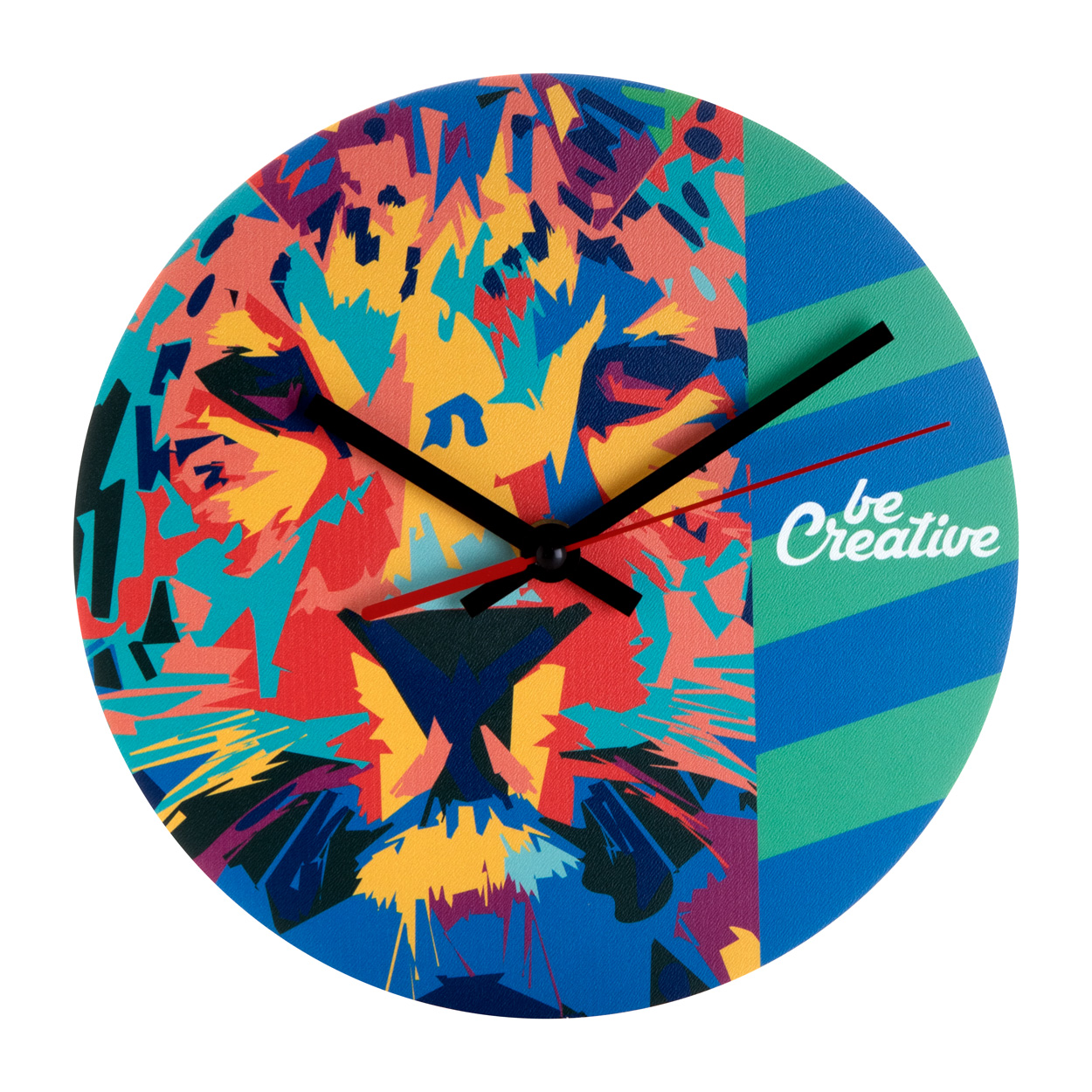 Orologio da parete | Legno HDF | Tondo