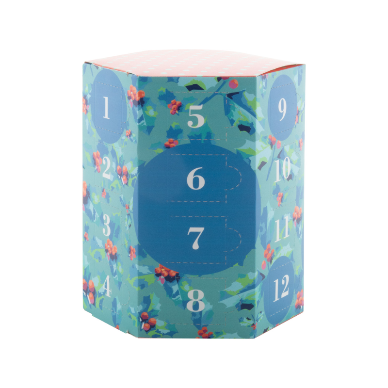 Advent calendar | Paperboard | Hexagonal | To fill | Full colour Advent calendar | Paperboard | Hexagonal | To fill | Full colour