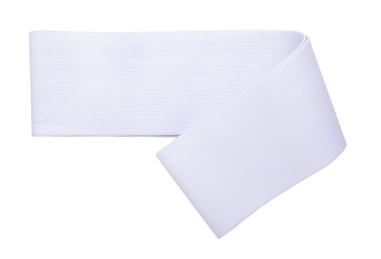 Bande de fitness | Polyester | 400 x 80 mm | Quadrichromie | Blanc Bande de fitness | Polyester | 400 x 80 mm | Quadrichromie | Blanc