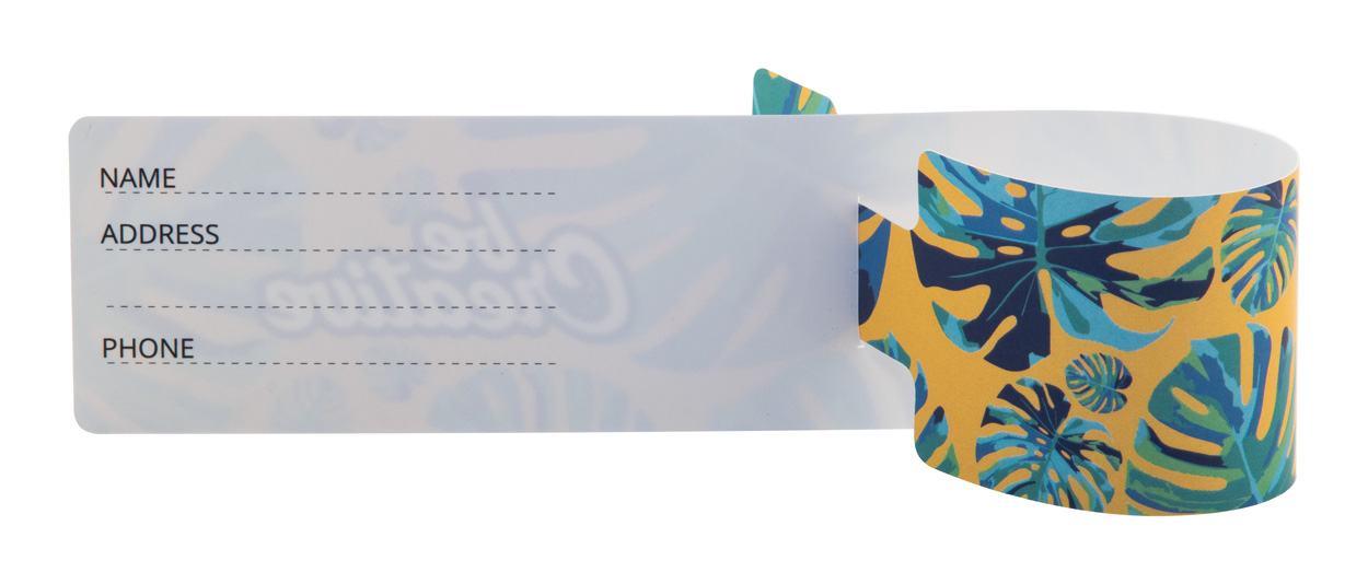 étiquette à bagage Luton | Blanc