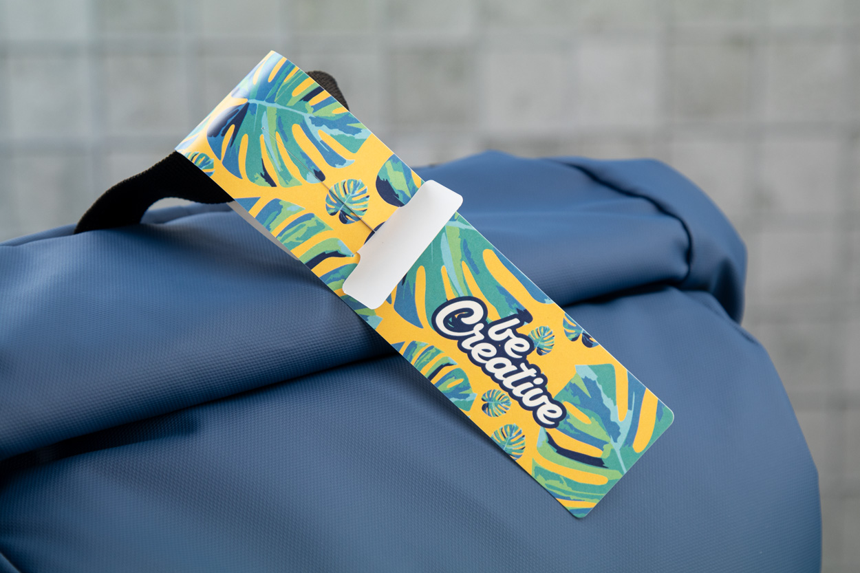 étiquette à bagage Luton | Blanc