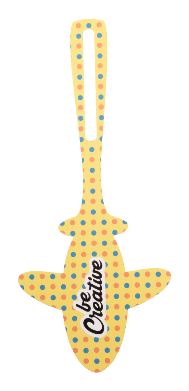 Gepäckanhänger | Wasser- und reißfestes Papier | Vollfarbdruck | Flugzeugform | Weiß Gepäckanhänger | Wasser- und reißfestes Papier | Vollfarbdruck | Flugzeugform | Weiß