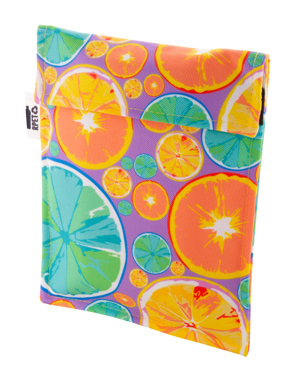 Sac à collation réutilisable | Polyester RPET 600D | 15x19 cm | Sur mesure | Blanc Sac à collation réutilisable | Polyester RPET 600D | 15x19 cm | Sur mesure | Blanc