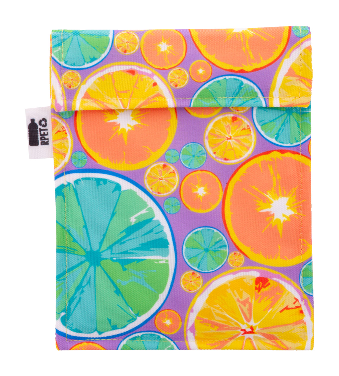 Sac à collation réutilisable | Polyester RPET 600D | 15x19 cm | Sur mesure | Blanc Sac à collation réutilisable | Polyester RPET 600D | 15x19 cm | Sur mesure | Blanc