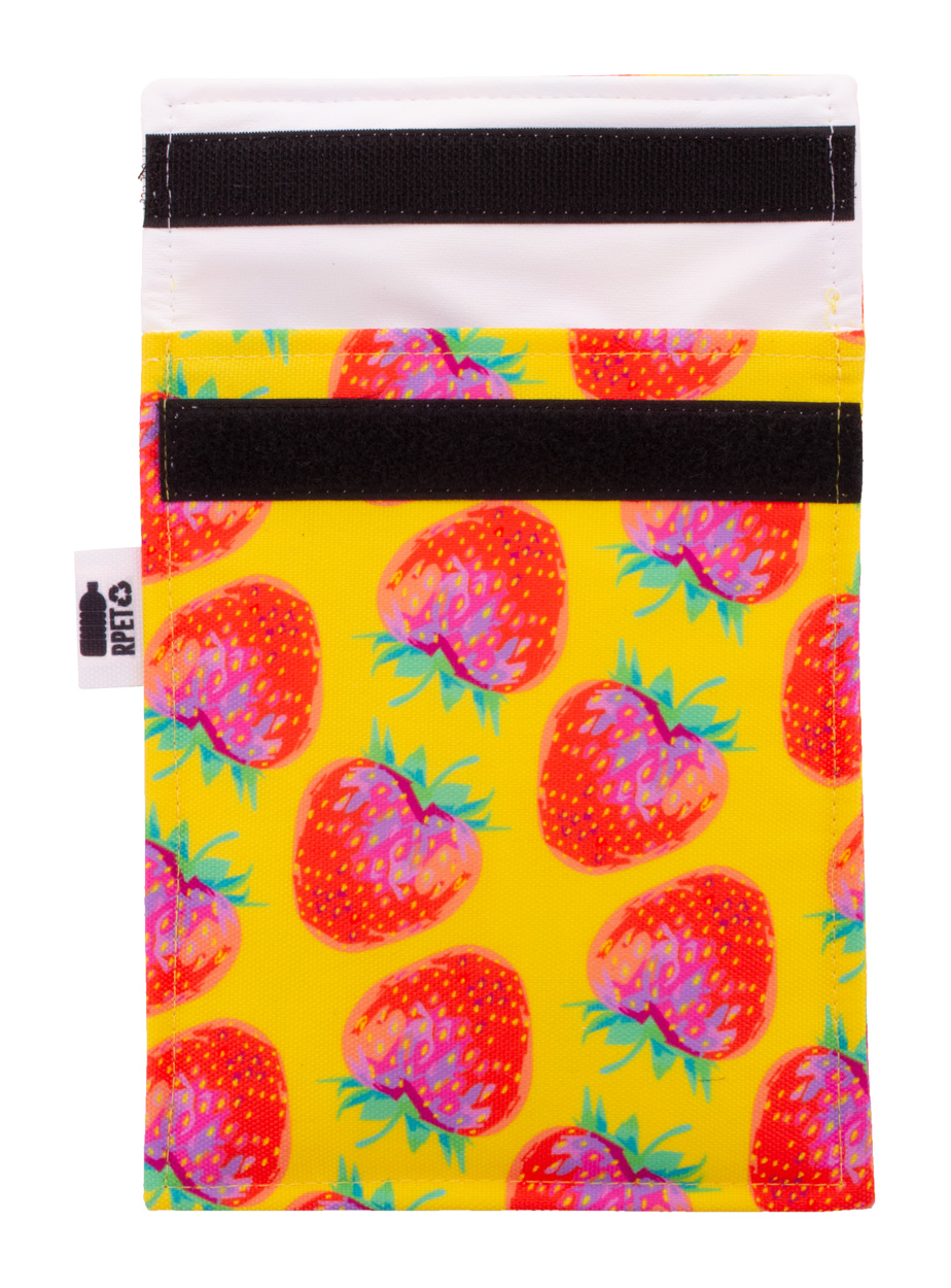 Sac à collation réutilisable | Polyester RPET 600D | 15x19 cm | Sur mesure | Blanc Sac à collation réutilisable | Polyester RPET 600D | 15x19 cm | Sur mesure | Blanc