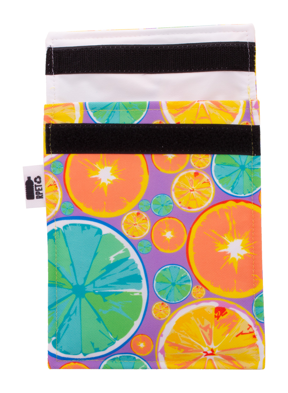 Sac à collation réutilisable | Polyester RPET 600D | 15x19 cm | Sur mesure | Blanc Sac à collation réutilisable | Polyester RPET 600D | 15x19 cm | Sur mesure | Blanc