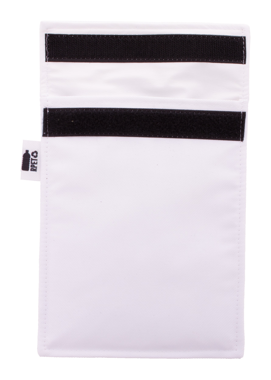 Sac à collation réutilisable | Polyester RPET 600D | 15x19 cm | Sur mesure | Blanc Sac à collation réutilisable | Polyester RPET 600D | 15x19 cm | Sur mesure | Blanc