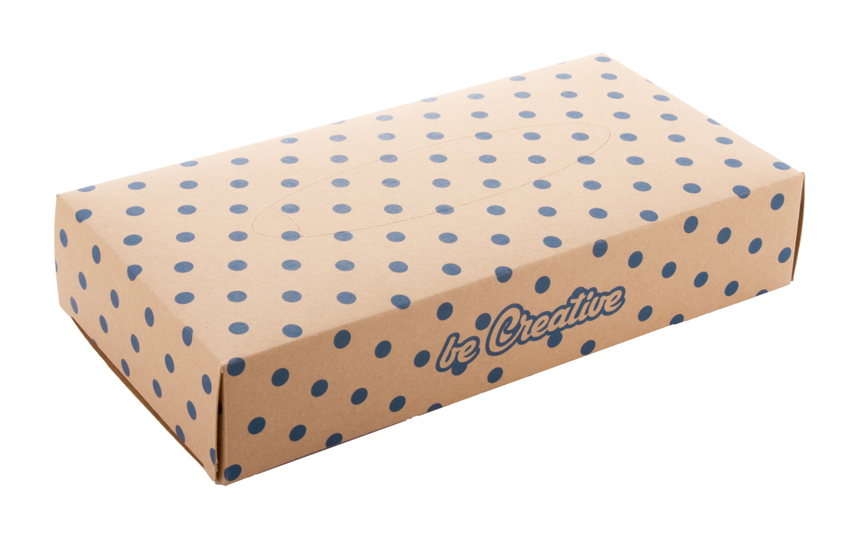 Papiertaschentücher | Recyceltes Kraftpapier | 215×110×42 mm | Nachhaltig | Hergestellt in Europa | Natur