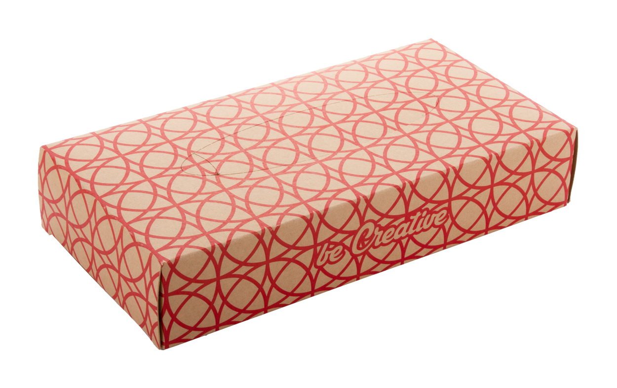 Papiertaschentücher | Recyceltes Kraftpapier | 215×110×42 mm | Nachhaltig | Hergestellt in Europa | Natur