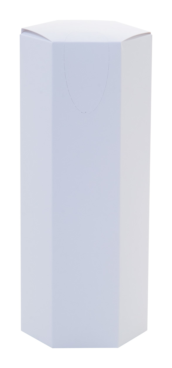 Boîte à mouchoirs | Papier recyclé | 90×213×90 mm  | Durable | Blanc