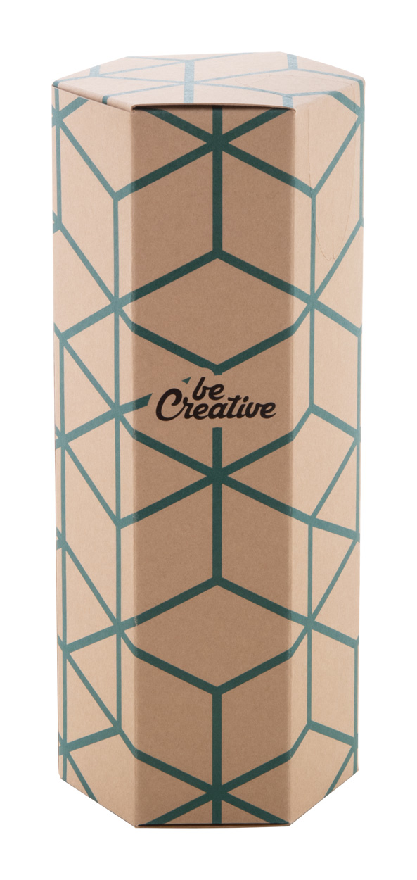 Boîte de mouchoirs | Papier Kraft recyclé | 90×213×90 mm | Hexagonal | Fabriqué en Europe | Naturelle Boîte de mouchoirs | Papier Kraft recyclé | 90×213×90 mm | Hexagonal | Fabriqué en Europe | Naturelle