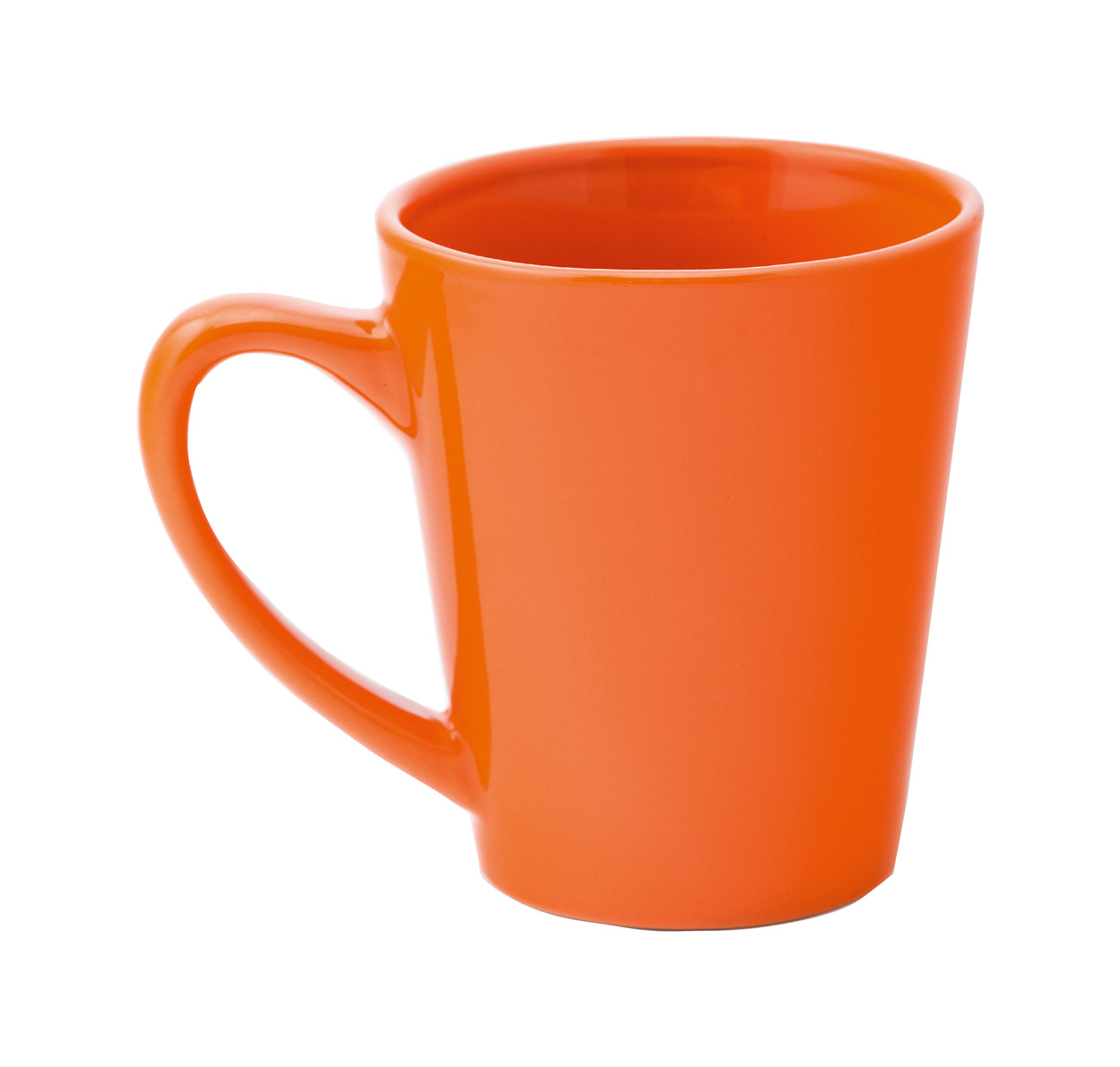 Mug Margot | 350 ml | Coloured ceramic mug | Orange Mug Margot | 350 ml | Coloured ceramic mug | Orange