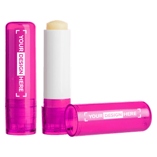 Premium personalized lip balm with custom design