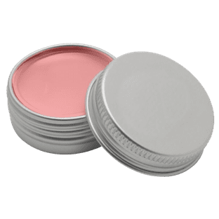 Personalized lip balm tin with full-colour branding