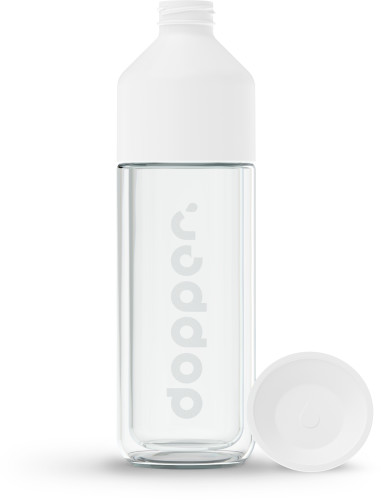 Dopper Glass Insulated 450 ml transparent