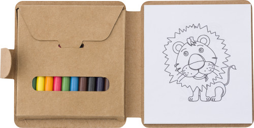 Set à dessin de 12 crayons custom & multicolor