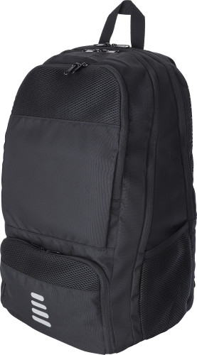Multifunktionaler Rucksack | rPET | Verstellbare Träger | Wasserabweisend | Schwarz Multifunktionaler Rucksack | rPET | Verstellbare Träger | Wasserabweisend | Schwarz