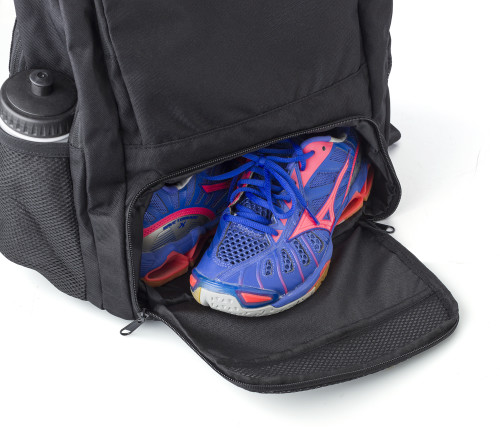 Multifunktionaler Rucksack | rPET | Verstellbare Träger | Wasserabweisend | Schwarz Multifunktionaler Rucksack | rPET | Verstellbare Träger | Wasserabweisend | Schwarz