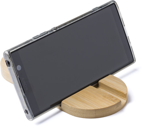 Halter für Tablet und Smartphone | Bambus | 17 x 7.5 x 1.2 cm | Braun Halter für Tablet und Smartphone | Bambus | 17 x 7.5 x 1.2 cm | Braun