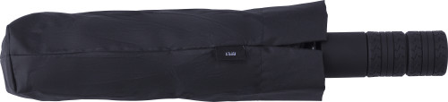 Umbrella | rPET | Oak wood handle | Incl. pouch | navy