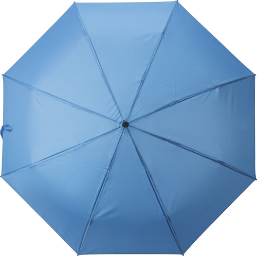 Umbrella | rPET | Oak wood handle | Incl. pouch | navy