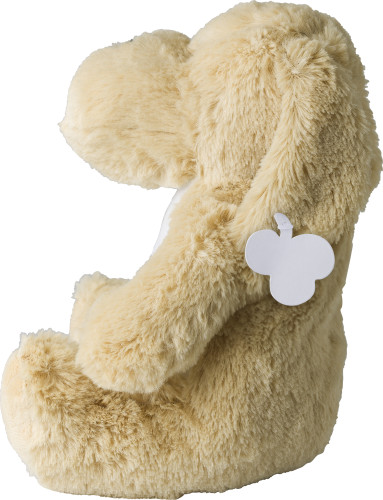Pluche knuffelhond Hailey Standaard uitvoering beige
