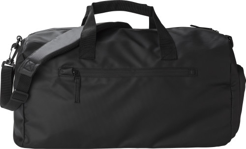 Sac de sport | Polyester 600D | Déperlant | 48 x 24 x 25 cm | Sangles réglables et poignées courtes | noir Sac de sport | Polyester 600D | Déperlant | 48 x 24 x 25 cm | Sangles réglables et poignées courtes | noir