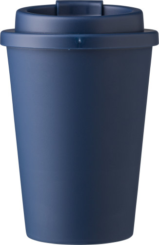 Travel mug | PP | 350ml | Lockable opening | Hot and cold liquids | beige Travel mug | PP | 350ml | Lockable opening | Hot and cold liquids | beige