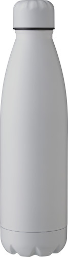 Doppelwandige Edelstahlflasche (750 ml) Makayla Standardoption Grau