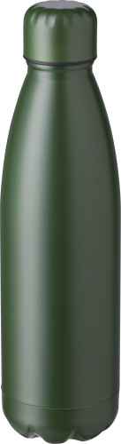Doppelwandige Edelstahlflasche (750 ml) Makayla Standardoption Grau