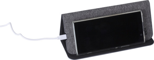 Fast charging mouse mat | rPET | Wireless | Foldable | grey Fast charging mouse mat | rPET | Wireless | Foldable | grey