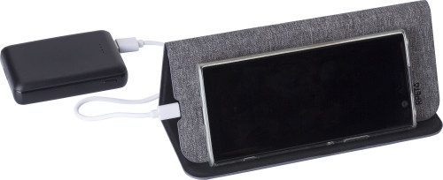 Fast charging mouse mat | rPET | Wireless | Foldable | grey Fast charging mouse mat | rPET | Wireless | Foldable | grey