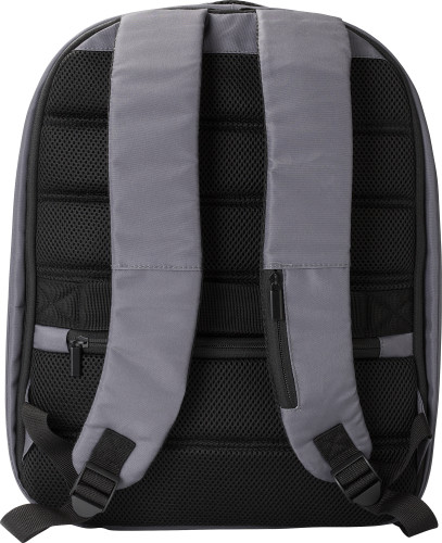 Anti-diefstal laptoprugzak | rPET | 32 x13x42cm | Verschillende vakken | zwart