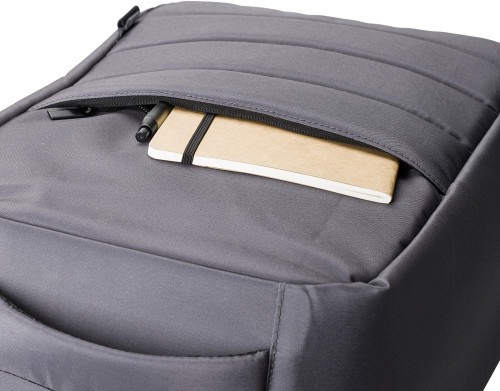 Anti-diefstal laptoprugzak | rPET | 32 x13x42cm | Verschillende vakken | zwart