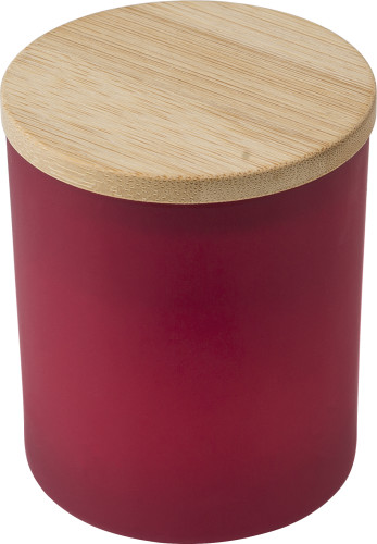 Bougie en verre | Couvercle en bambou & cire végétale | Durée de combustion 20h | 4 senteurs différentes | vert Bougie en verre | Couvercle en bambou & cire végétale | Durée de combustion 20h | 4 senteurs différentes | vert