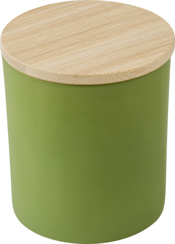 Bougie en verre | Couvercle en bambou & cire végétale | Durée de combustion 33h | 4 senteurs différentes | noir Bougie en verre | Couvercle en bambou & cire végétale | Durée de combustion 33h | 4 senteurs différentes | noir