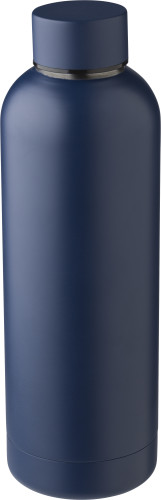Thermos bottle | Recycled stainless steel | 500ml | Matt finish | black