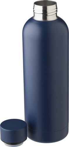 Thermos bottle | Recycled stainless steel | 500ml | Matt finish | black
