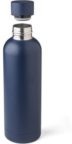 Thermos bottle | Recycled stainless steel | 500ml | Matt finish | black